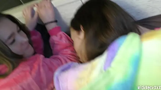 roommates share steamy moments in private🤫 quarters