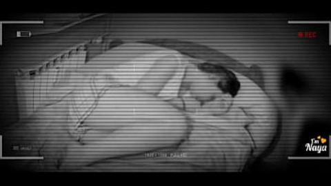 Real Hiddcam - Resting in my room and step-daddy enter in my bed to put his big dick inside me