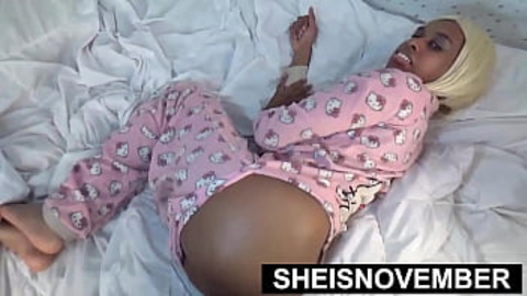 My Step Daughter Need To Be Taught How To Fuck Doggystyle, Skinny Black Babe Sheisnovember Learns To Bang A Big Dick, Rough BBC Fucked Her Tight Wet Pussy Hole Aggressively And Fingering, Giving Intense Kneeling Taboo Blowjob By Msnovember