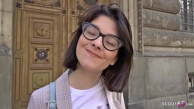 GERMAN SCOUT - Sara Talks Deep Anal👌 Scenes